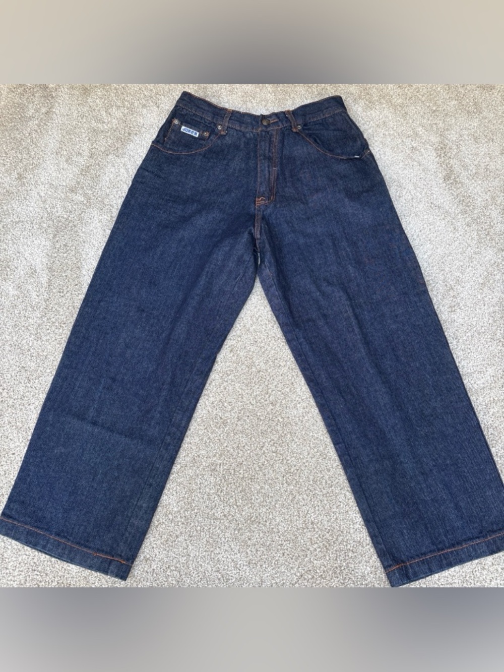 Joker Brand Men's Jeans Size 31x27 Embroidered Back Pocket @@READ READ@@